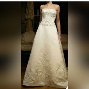 CASABLANCA BRIDAL DRESS STYLE 1950